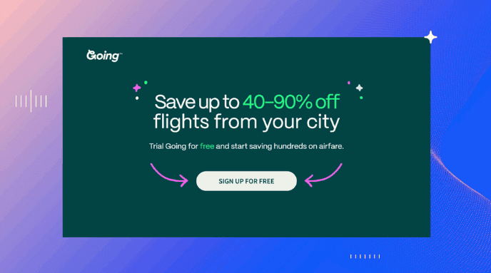 Going website variant A for ab testing