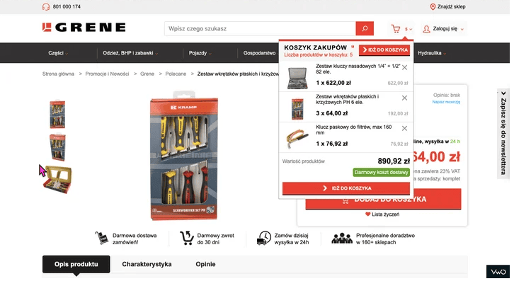 Grene variant group B for ab testing