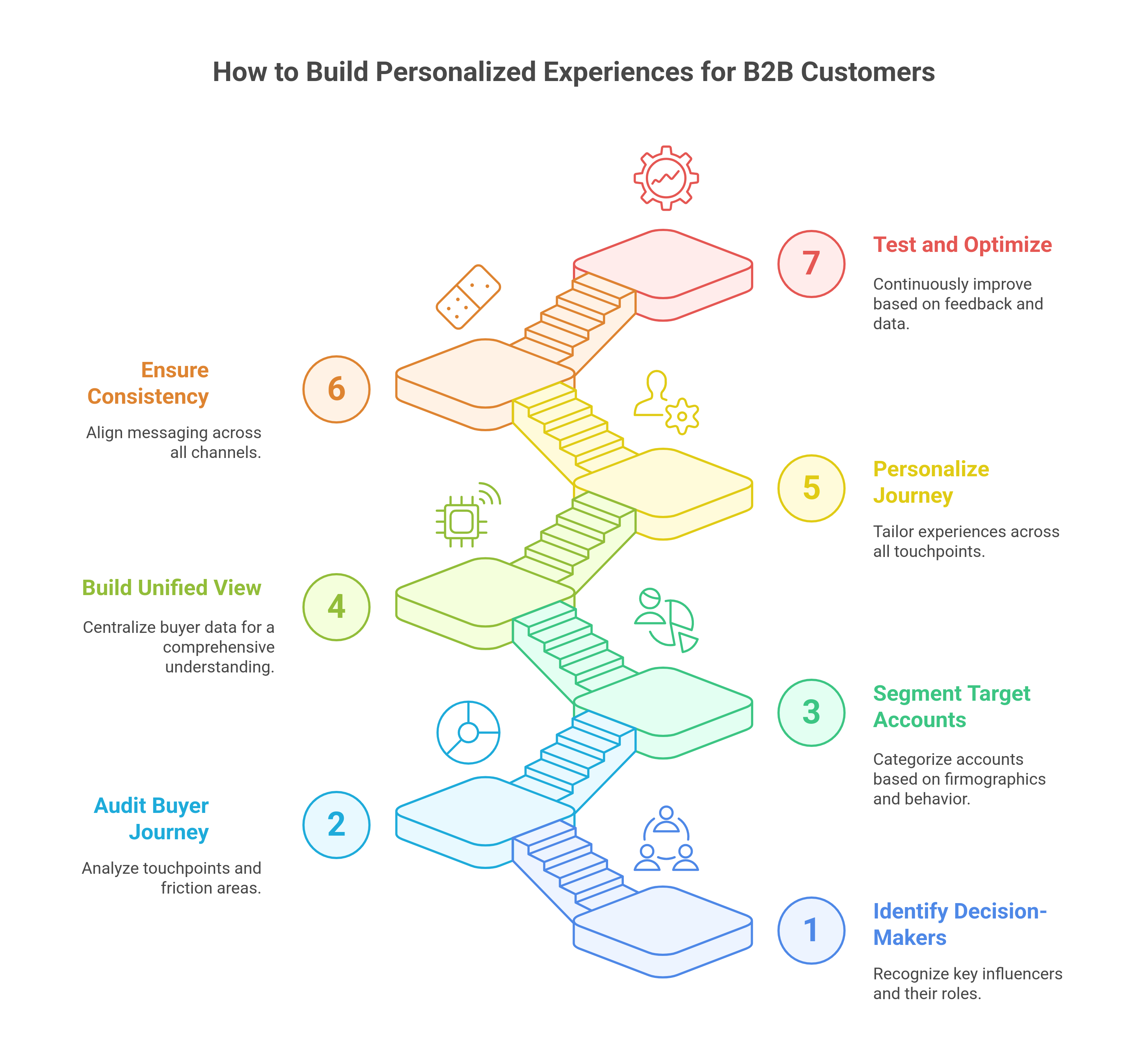 Steps to deliver personalized Buying Experiences for B2B Customers