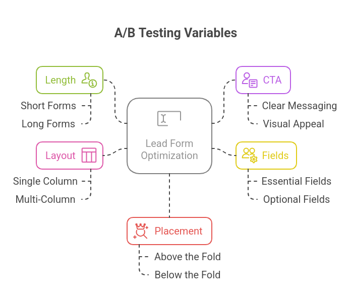 Variables to test while A/B Testing